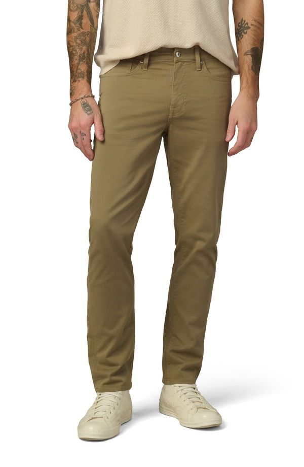 ジョーズ メンズ ボトムス カジュアルパンツ ストレート Joes The Brixton Slim Straight Leg Twill Pants Big Regular SEAGRASS
