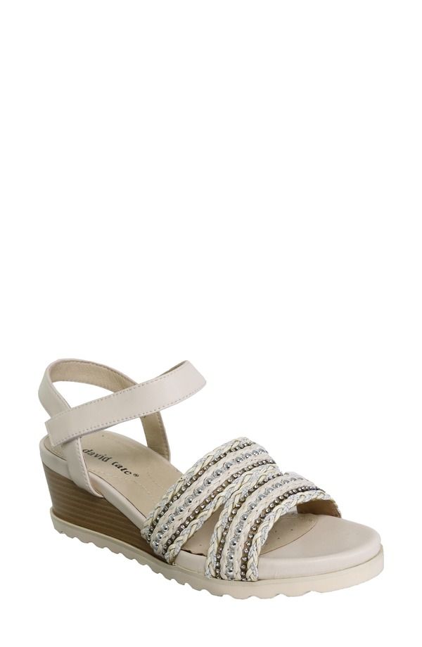 ダイビッドテイト レディース シューズ ヒール プラットフォーム サンダル アンクル David Tate Kind Ankle Straplatform Wedge Sandal Women BON