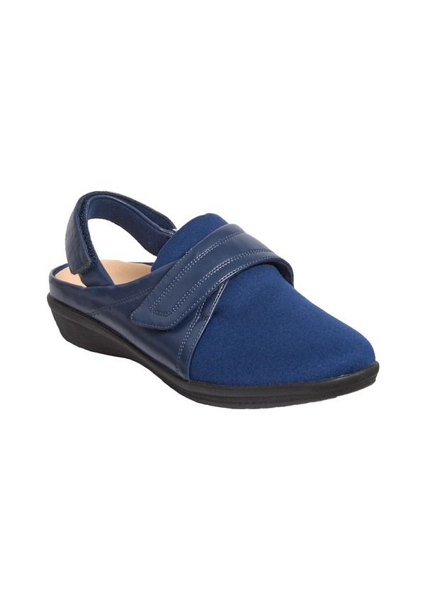 コンフォートビュー レディース シューズ パンプス Comfortview The Bryce Orthotic Sling Women NAVY ネイビー