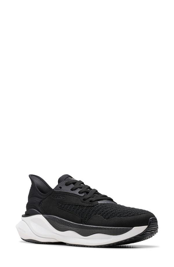 クラークス レディース シューズ スニーカー レース Clarks Pace LaceUp Sneaker Women BLACK WHITE ホワイト 27,170円