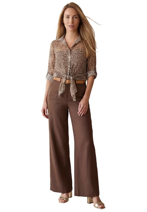 ジェシカロンドン レディース トップス シャツ ジョーゼット プラスサイズ シアー Jessica London Sheer Georgette Mega Tunic Plus Regular NEU