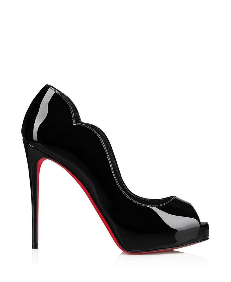 クリスチャン・ルブタン レディース シューズ パンプス Christian Louboutin Womens Hot Chick Alta 120mm Pumps Black ブラック