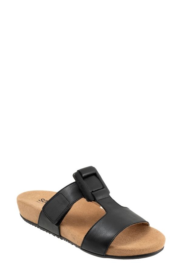 ソフトウォーク レディース シューズ ヒール プラットフォーム サンダル SoftWalk Bexley Platform Slide Sandal Women BLACK ブラック 27,936円