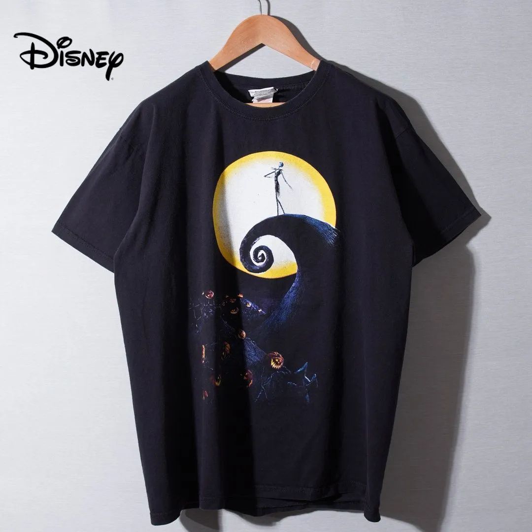 00s ディズニー Disney ナイトメア ビフォアー クリスマス Tシャツ L