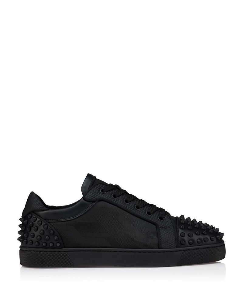 クリスチャン・ルブタン メンズ シューズ スニーカー Christian Louboutin Menseavaste 2 Low Sneakers Black ブラック