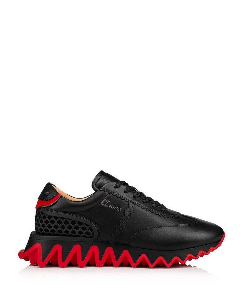 クリスチャン・ルブタン メンズ シューズ スニーカー Christian Louboutin Mens Loubishark Running Sneakers Black ブラック 160,400円