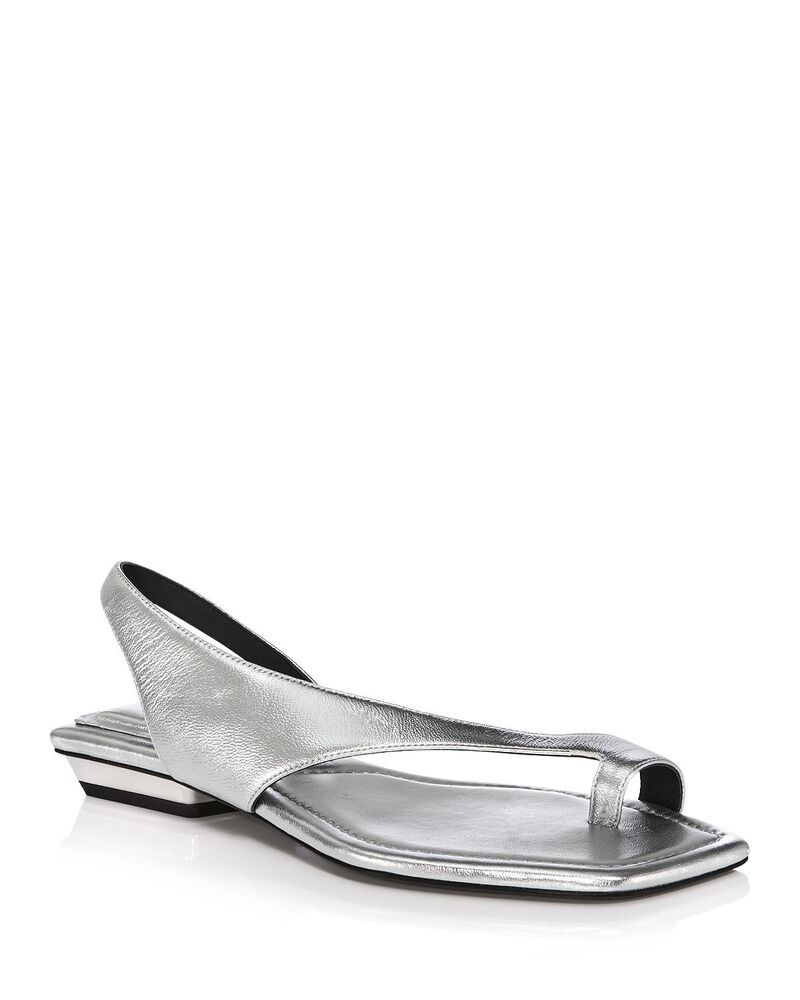 ラグアンドボーン レディース シューズ サンダル rag bone Womens Liv Slingback Sandal silver シルバー