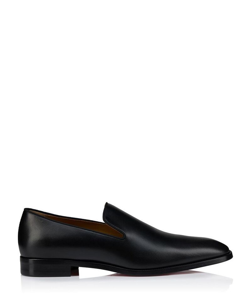 クリスチャン・ルブタン メンズ シューズ スリッポン・ローファー Christian Louboutin Mens Danny Flex Loafers Black ブラック