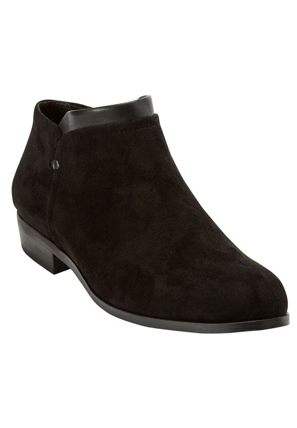 コンフォートビュー レディース シューズ ブーツ・レインブーツ Comfortview The Bexley Bootie Women BLACK ブラック