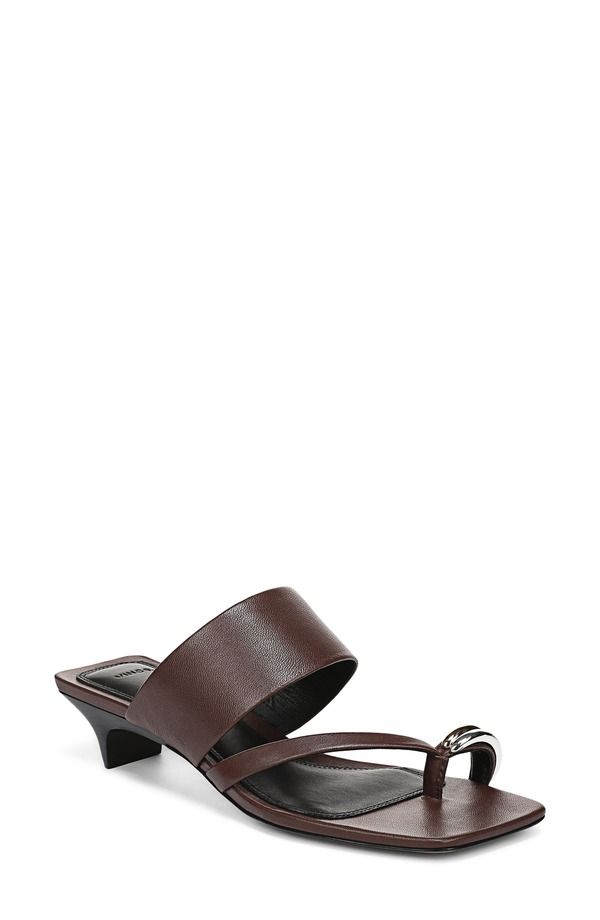ヴィンス レディース シューズ ヒール サンダル Vince Stacy Toe Loop Sandal Women MOLTON BROWN ブラウン 55,440円