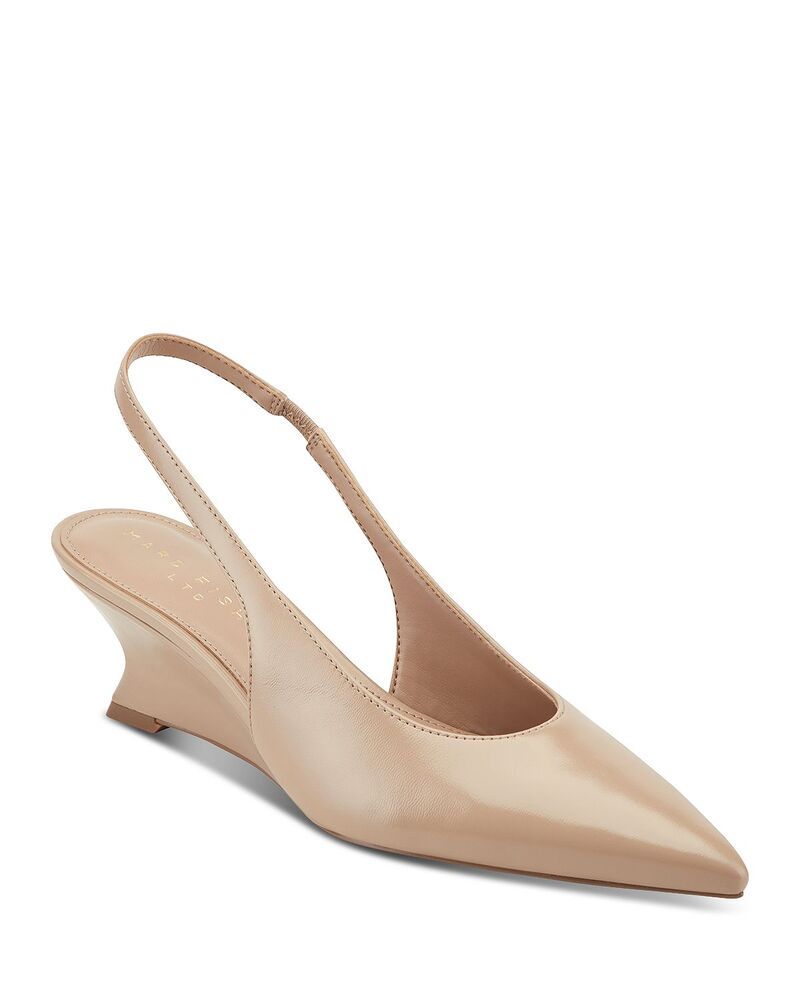マーク・フィッシャー レディース シューズ パンプス Marc Fisher LTD Womens Taten Slingback Pumps Medium Natural
