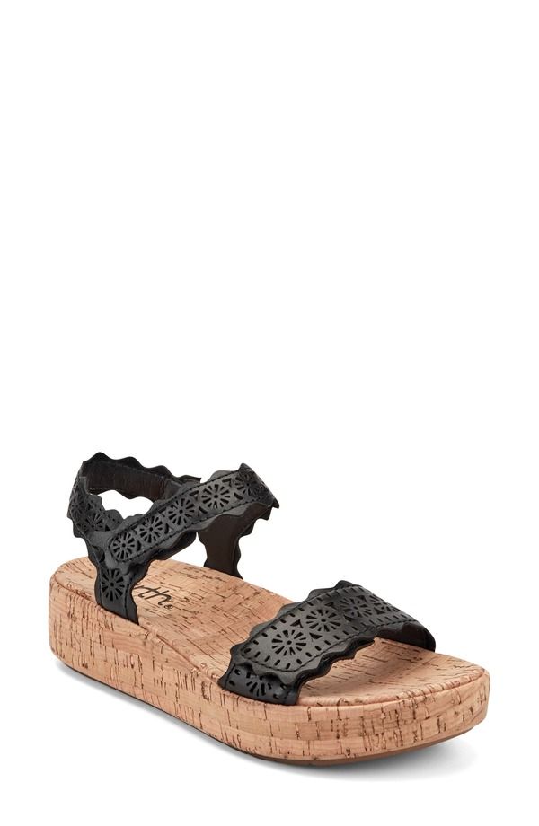 アース レディース シューズ サンダル プラットフォーム アンクル Earth Slatankle Straplatform Sandal Women BLACK ブラック 23,214円