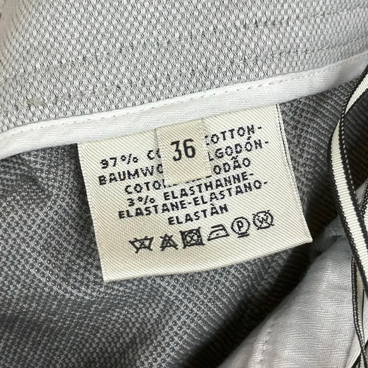 HERMES(エルメス) パンツ サイズ36 S レディース美品 - ライトグレー