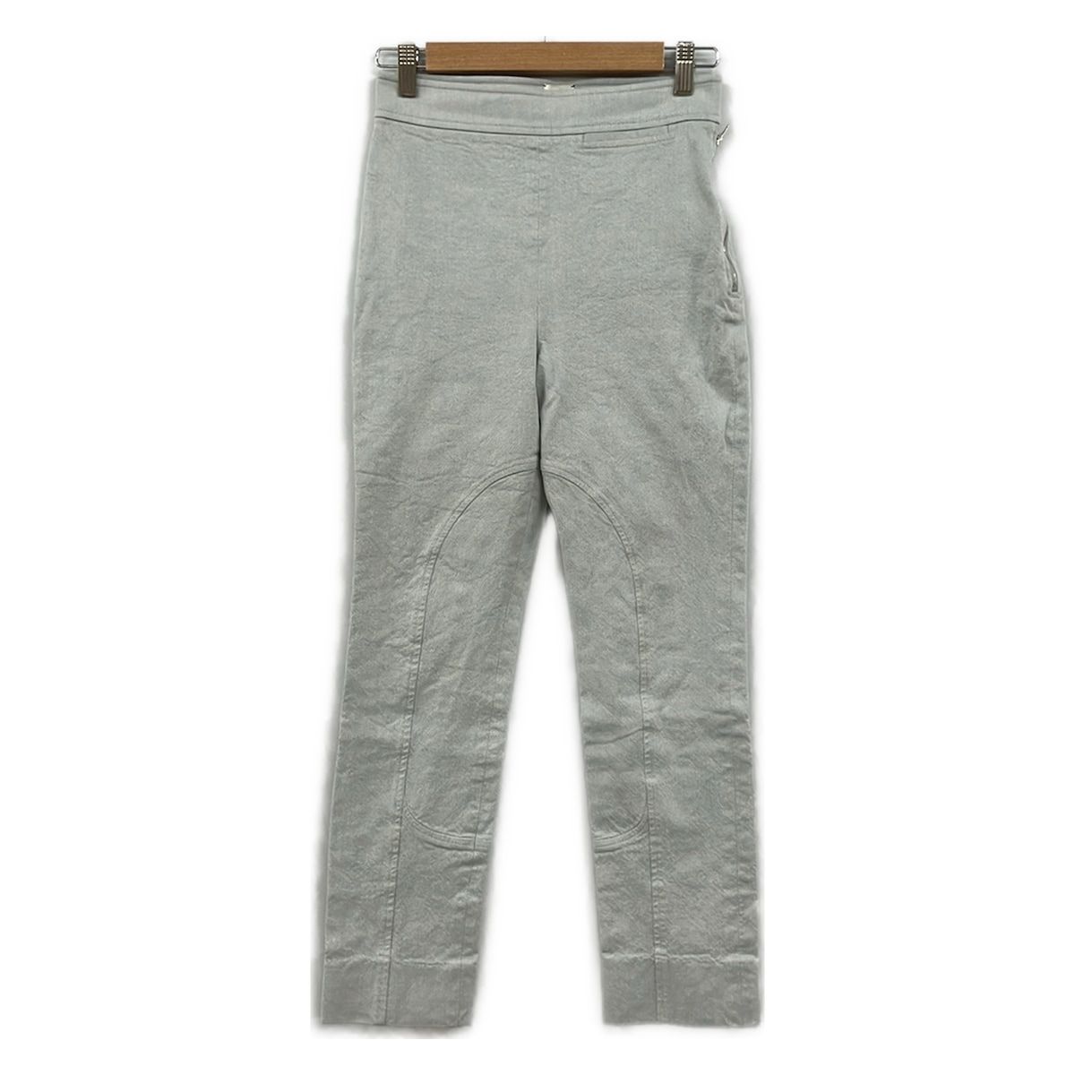 HERMES(エルメス) パンツ サイズ36 S レディース美品 - ライトグレー