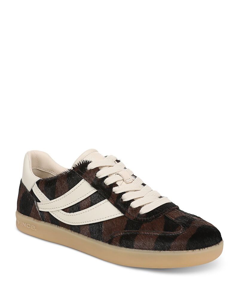 ヴィンス レディース シューズ スニーカー Vince Womens Oasis Calf Hair Sneakers Molton Brown ブラウン