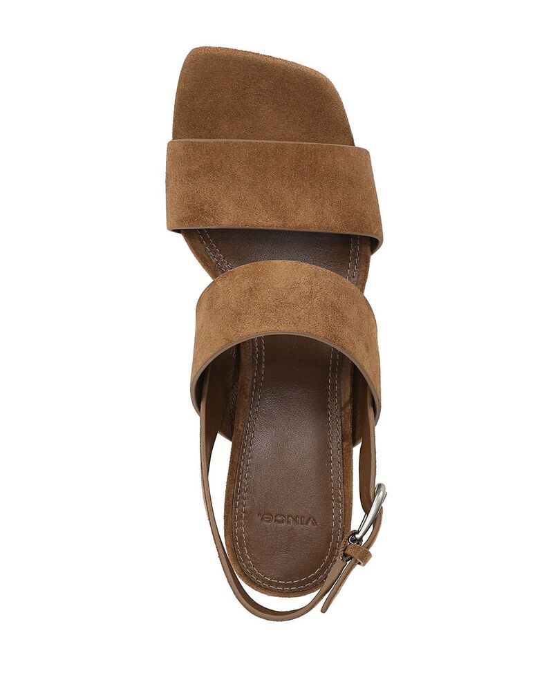 ヴィンス レディース シューズ サンダル Vince Womens Oliana Slingback Sandals Elmwood Suede