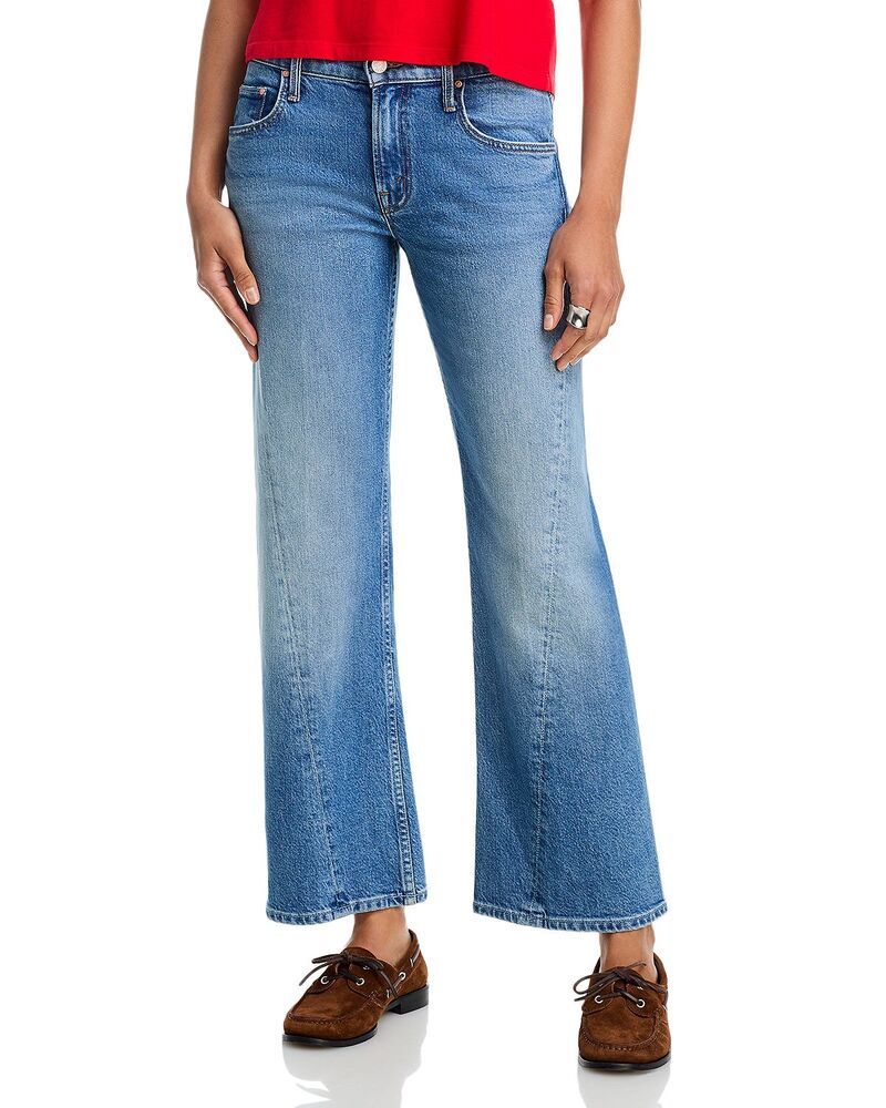 マザー レディース ボトムス デニムパンツ ジーンズ MOTHER Lil Bookie Twist Skimp Mid Rise Jeans in Just Animal Just Animal ア