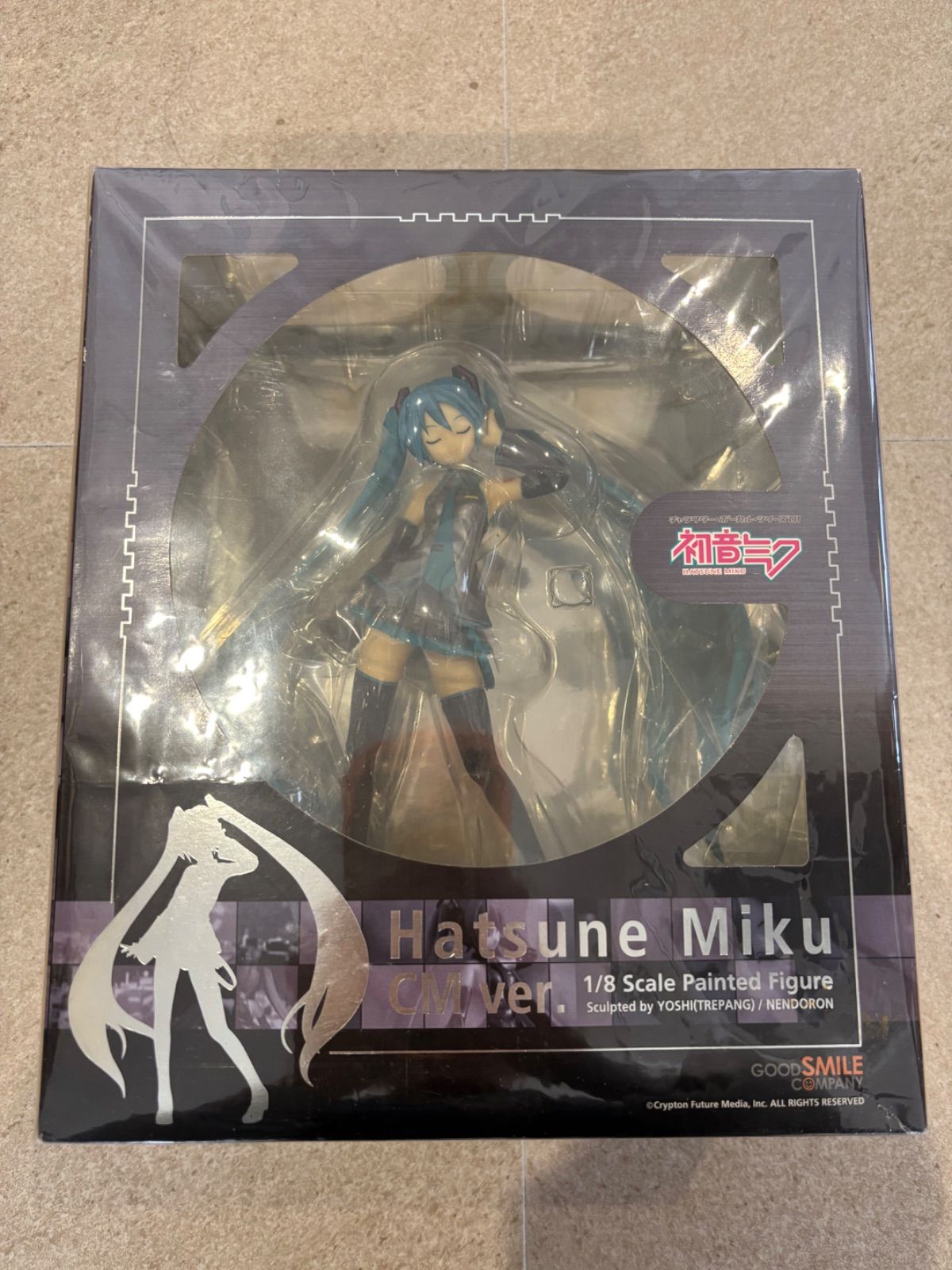 未開封,希少品】初音ミク 通常版＆CM ver. 1/8scale Painted Figure