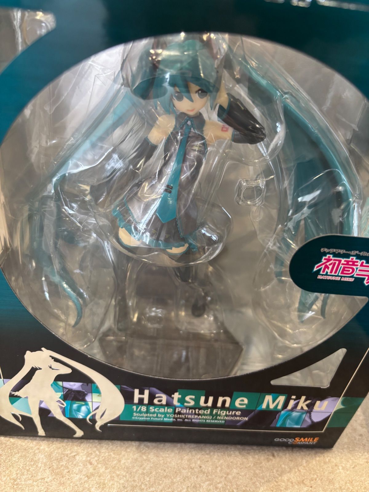 未開封,希少品】初音ミク 通常版＆CM ver. 1/8scale Painted Figure