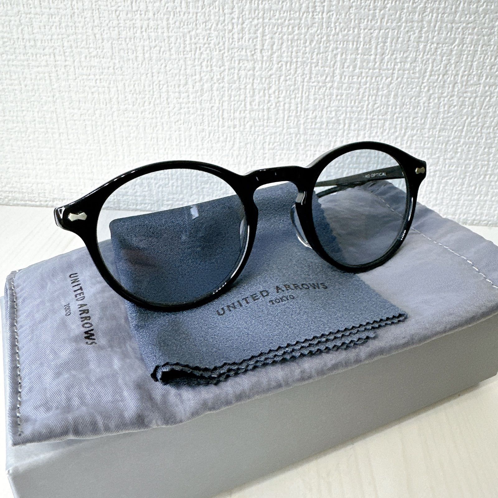 美品】 金子眼鏡 KANEKO OPTICAL ユナイテッドアローズ 別注 Monica