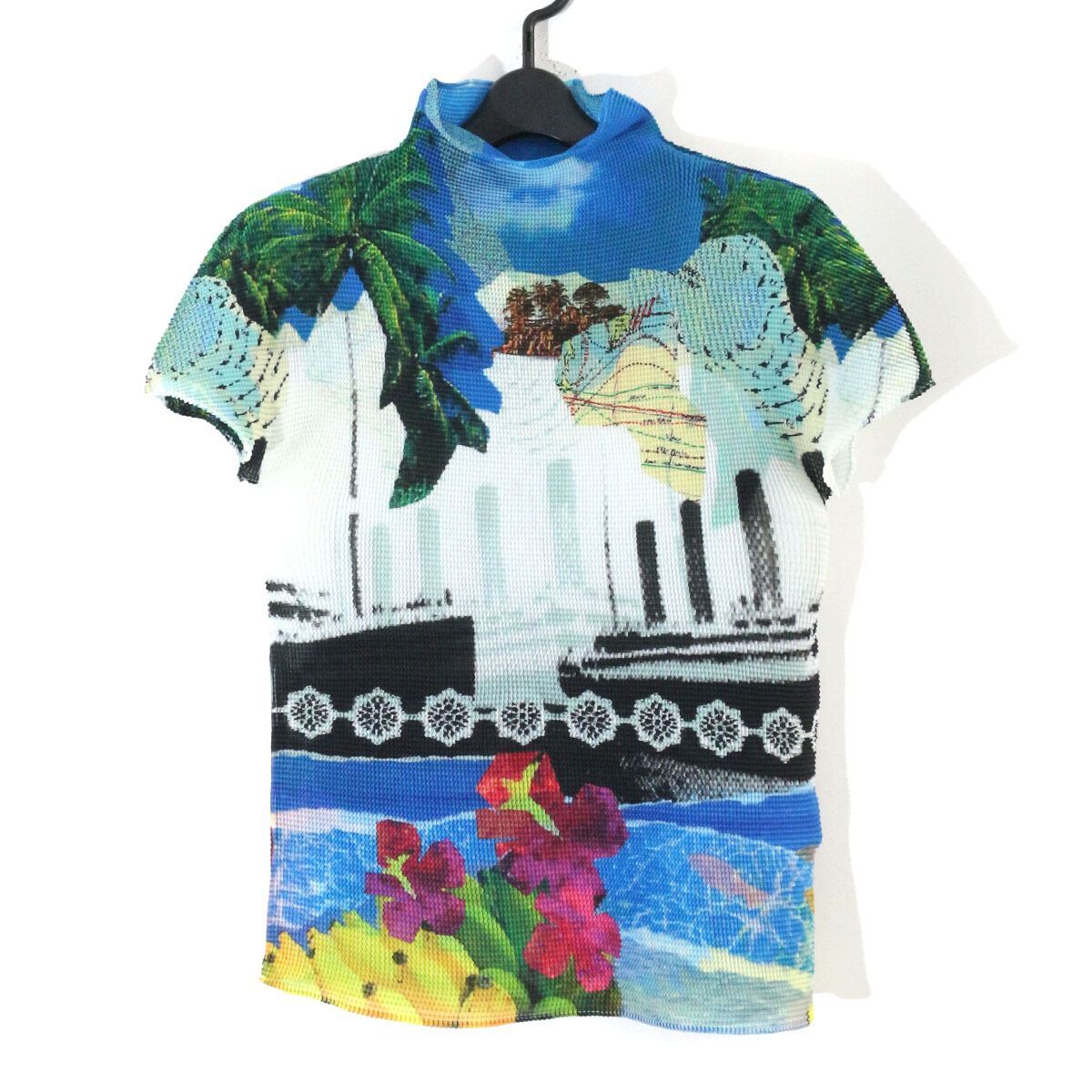 me ISSEY MIYAKE ミーイッセイミヤケ 12SS グラフィックプリント