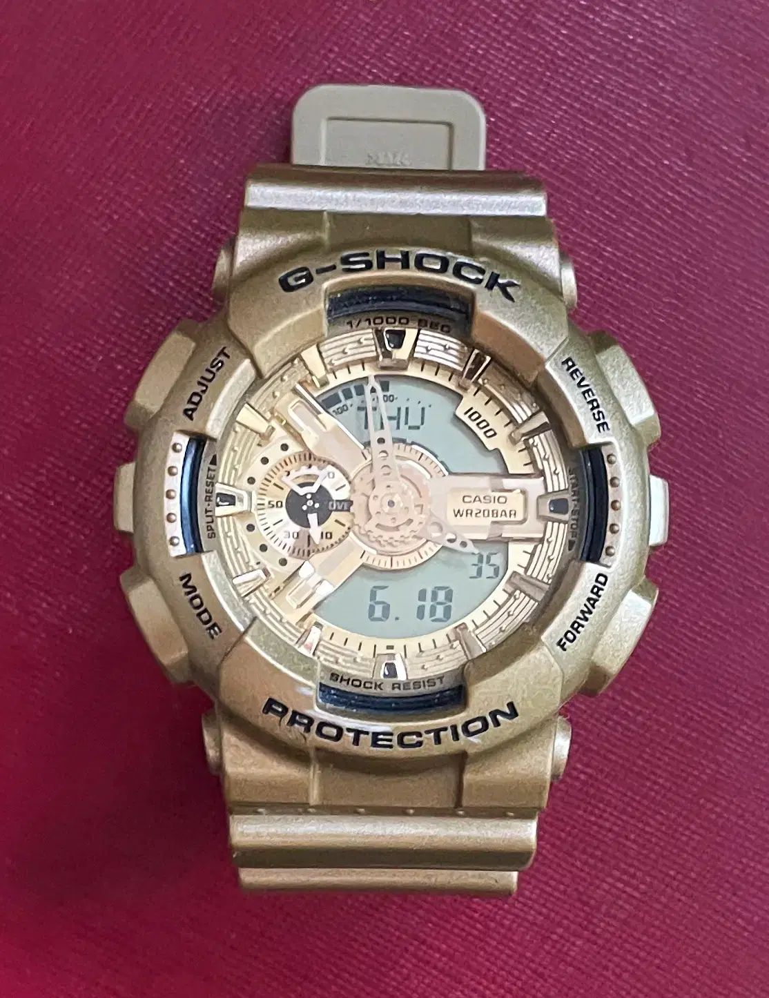G-SHOCK プロテクション GOLD 出品