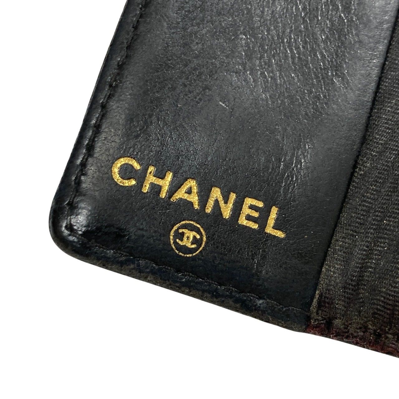 CHANEL /シャネル)/ココマーク/キャビアスキン/キーケース/ブラック