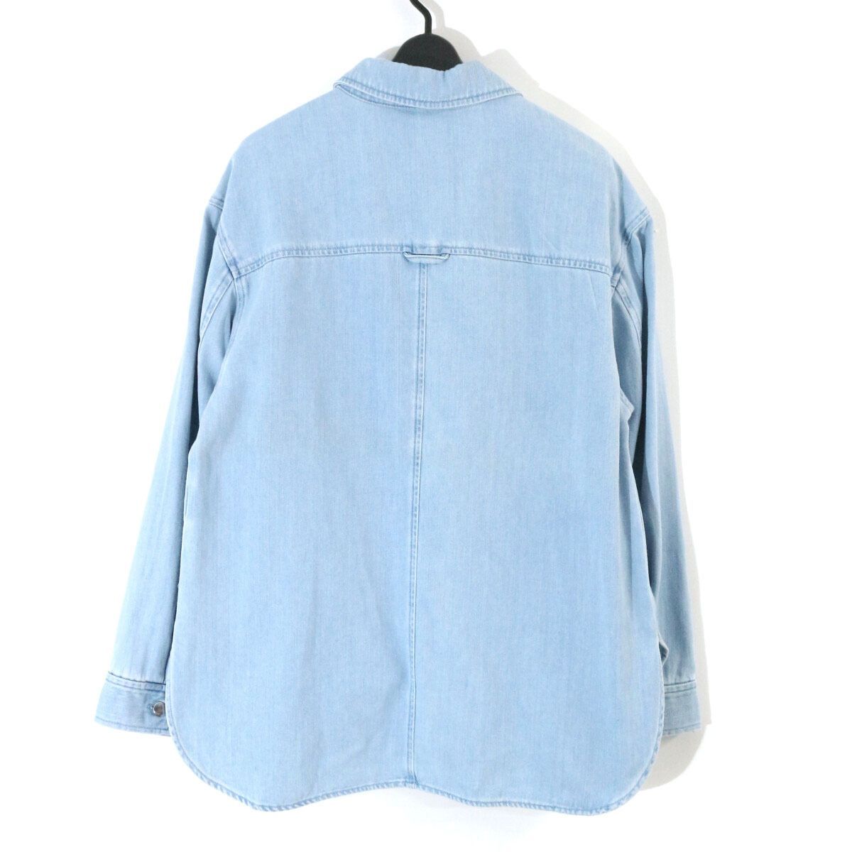 theory luxe セオリーリュクス 26SS Slate Denim Flyn Blouse デニムブラウス / シャツ 38 03-6108240