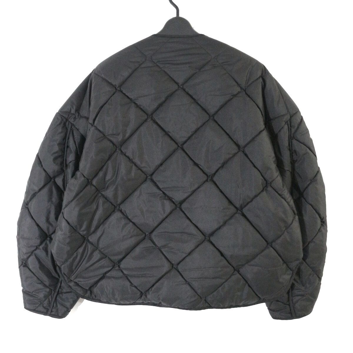 ENFOLD エンフォルド 24AW SATIN QUILTED JACKET サテンキルティング 