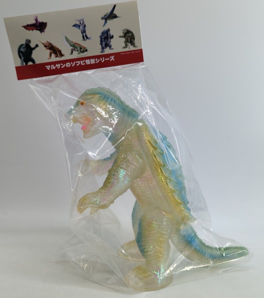 マルサン 昭和ガメラ 350 クリスタルオーロラ 水色/金