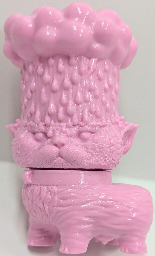 Moldura rosa gato Mokoyama Doshaburi