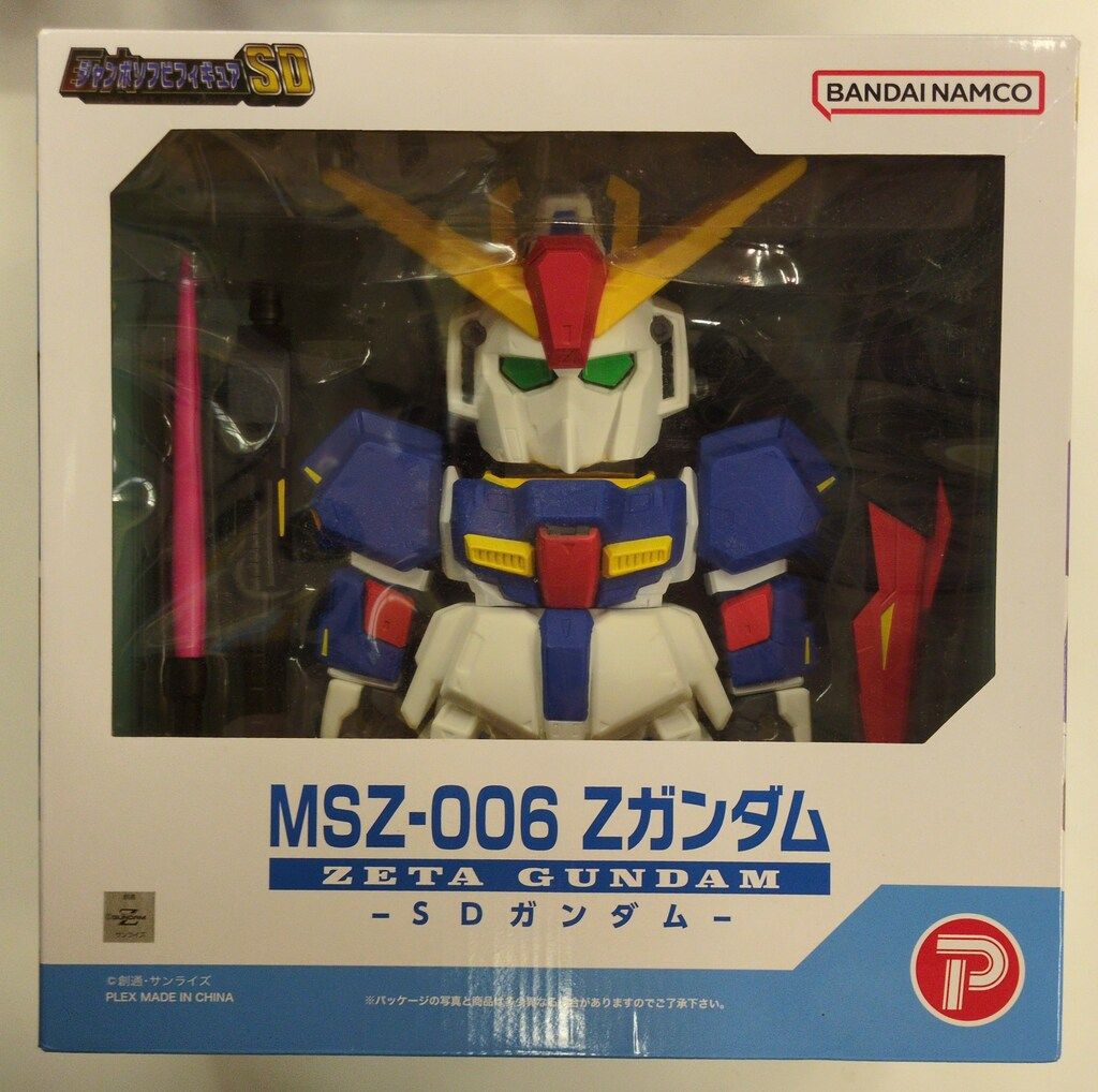 プレックス/バンダイナムコ ジャンボソフビフィギュアSD 機動戦士Zガンダム MSZ-006 SD Zガンダム