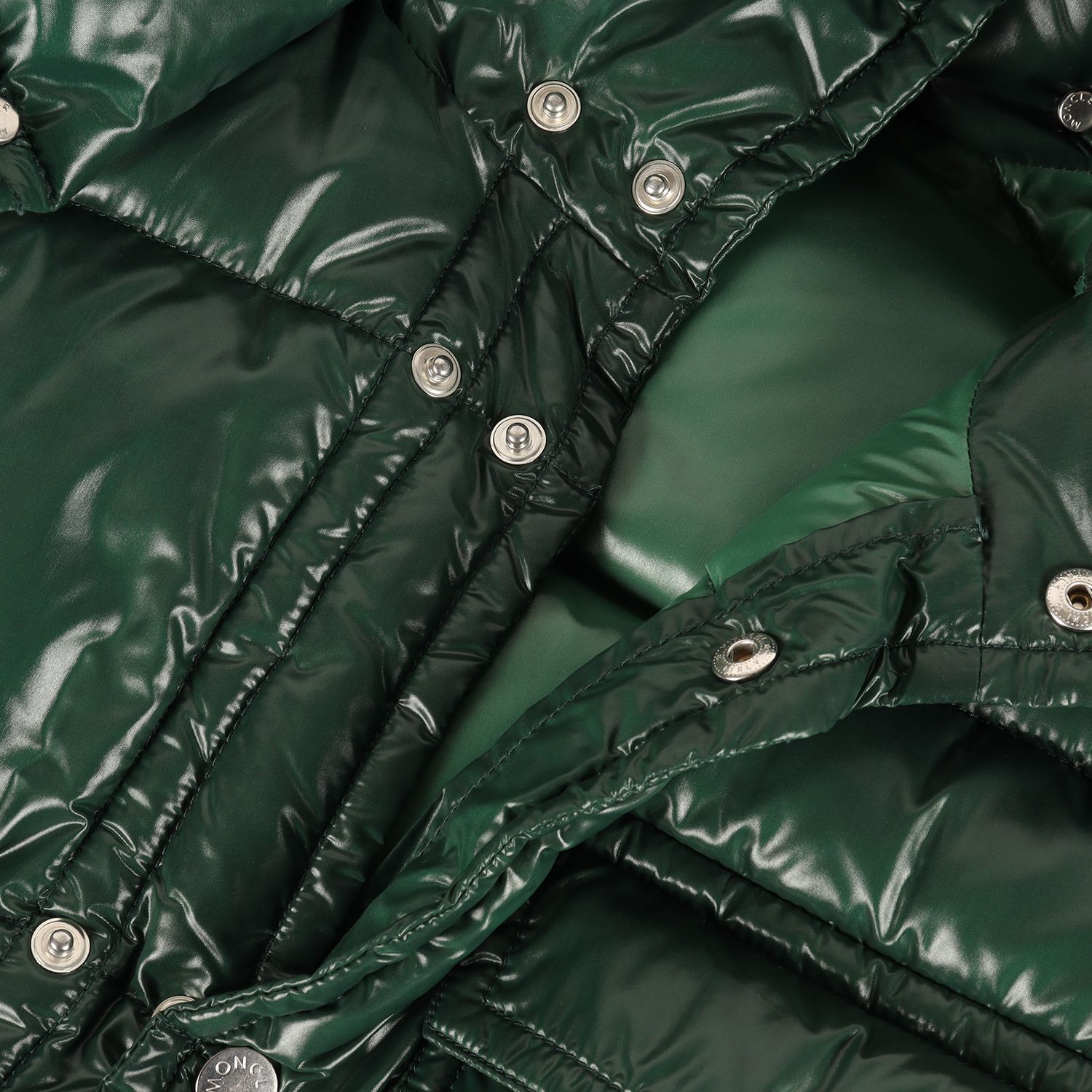 MONCLER モンクレール ジャケット グリーン サイズ:2 00s デカワッペン 