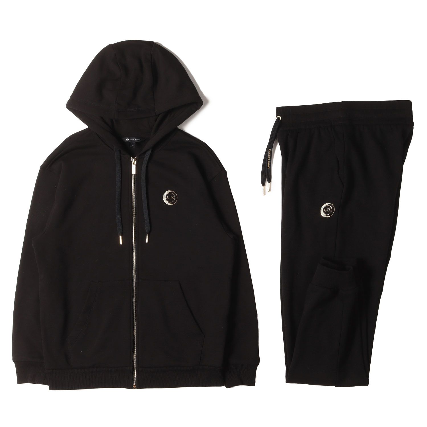ARMANI EXCHANGE パーカースウェットパンツ　セットアップ　美品XS 美品】ARMANI EXCHANGE アルマーニエクスチェンジ セットアップ