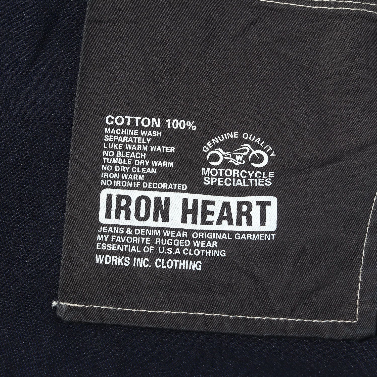 新品】【現行モデル】IRON HEART アイアンハート パンツ インディゴ