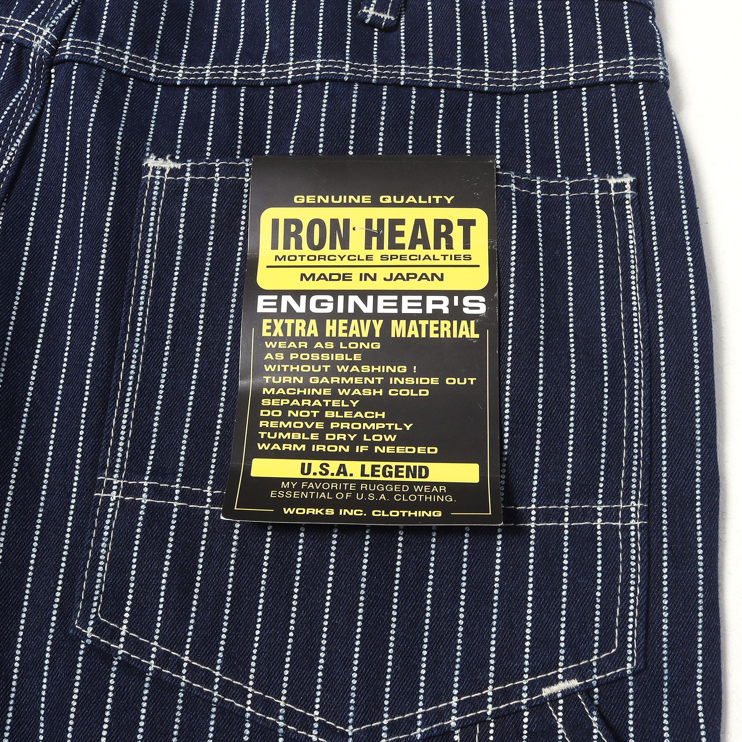 新品】【現行モデル】IRON HEART アイアンハート パンツ インディゴ