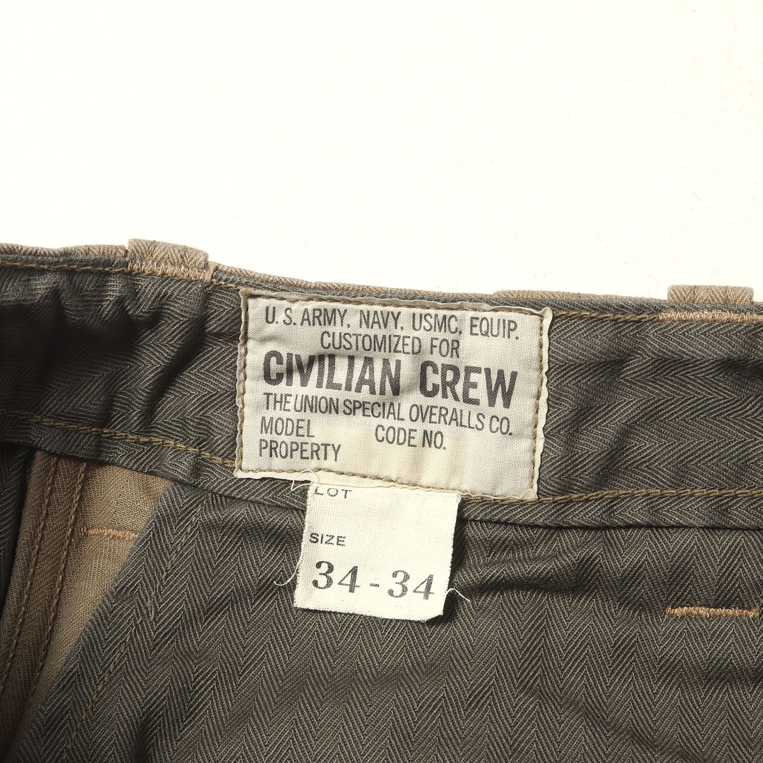 美品】FREEWHEELERS フリーホイーラーズ パンツ イエローベージュ