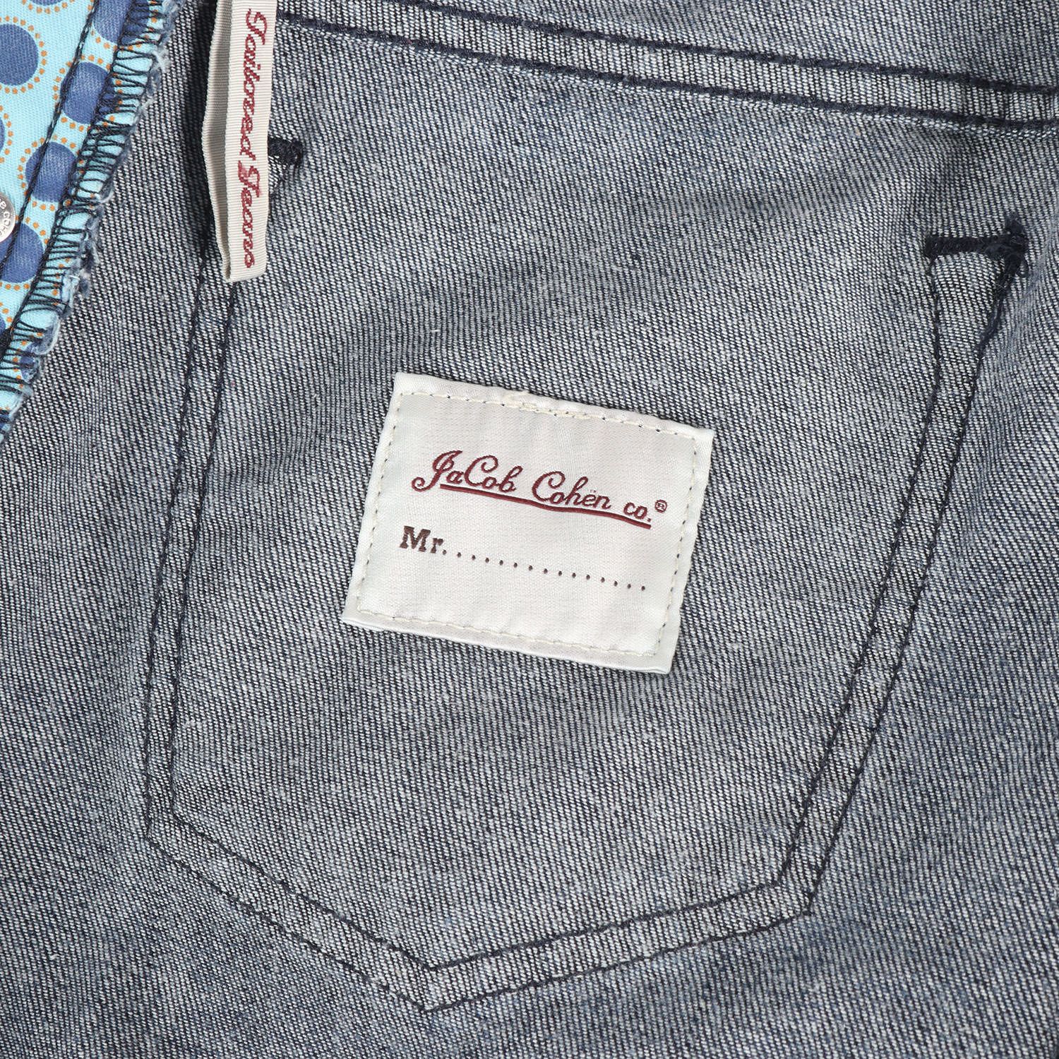 新品】JACOB COHEN ヤコブコーエン パンツ インディゴ サイズ:30