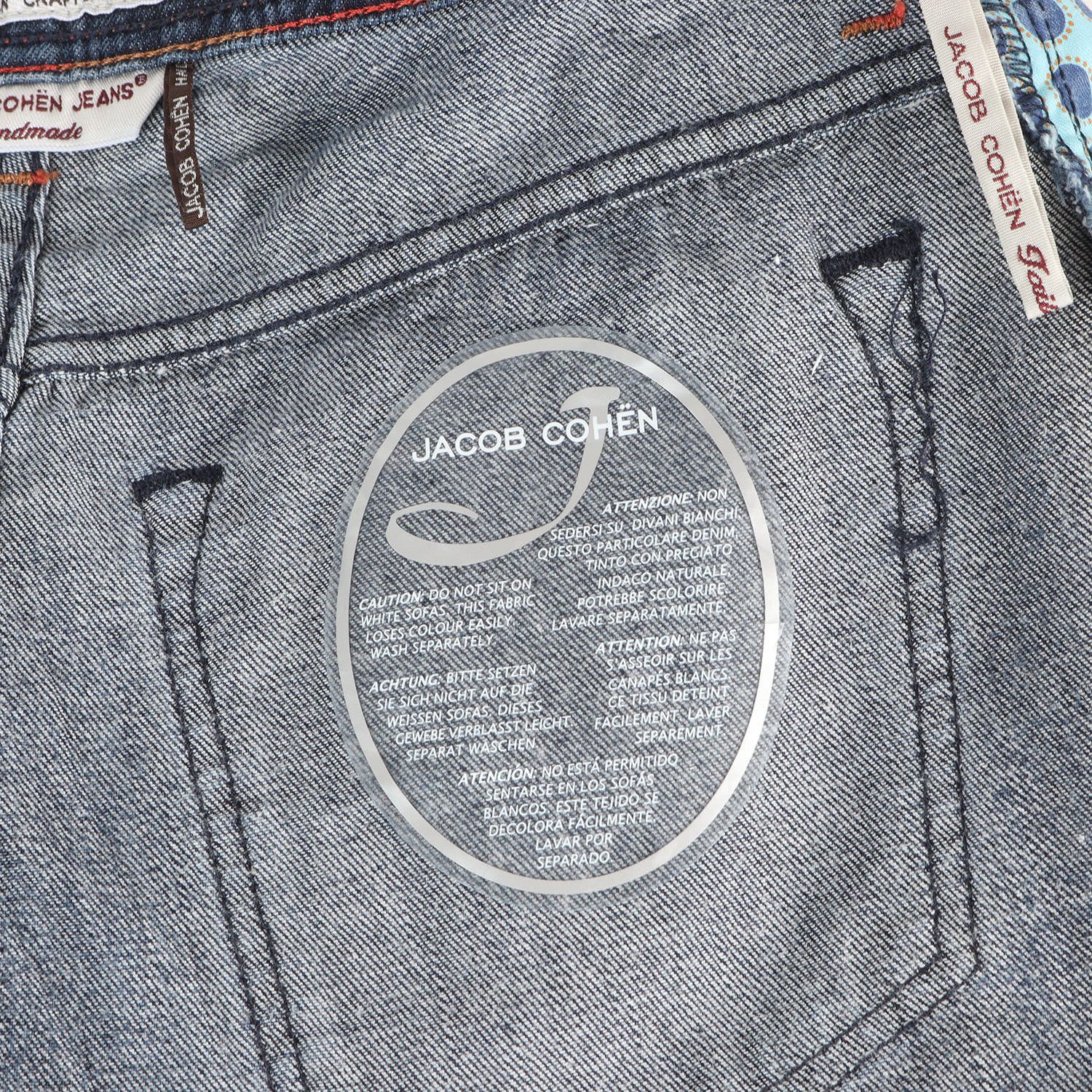 新品】JACOB COHEN ヤコブコーエン パンツ インディゴ サイズ:30