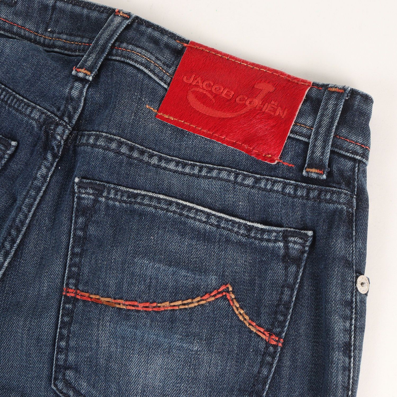 新品】JACOB COHEN ヤコブコーエン パンツ インディゴ サイズ:30