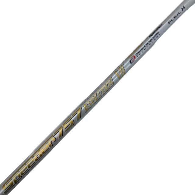 【中古】 ダンロップスリーブ付き(Z785系) フジクラドライバー用 シャフト Speeder 757 EVOLUTION VII (フレックスX)Bランク ゴルフクラブ