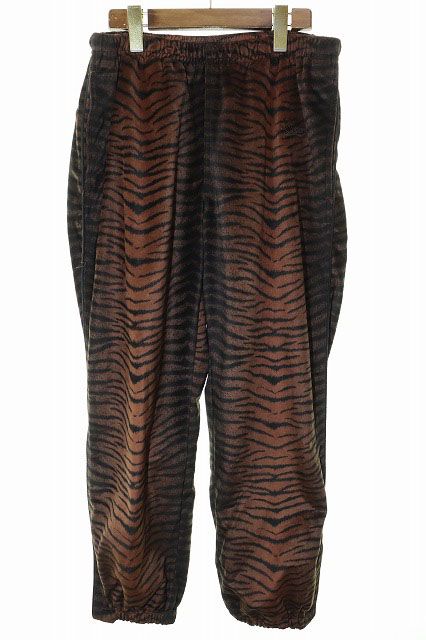 シュプリーム SUPREME 18SS TIGER STRIPE TRACK PANT S タイガー ストライプ トラック パンツ ブラウン 【ブランド古着ベクトル】【中古】☆AA★260712