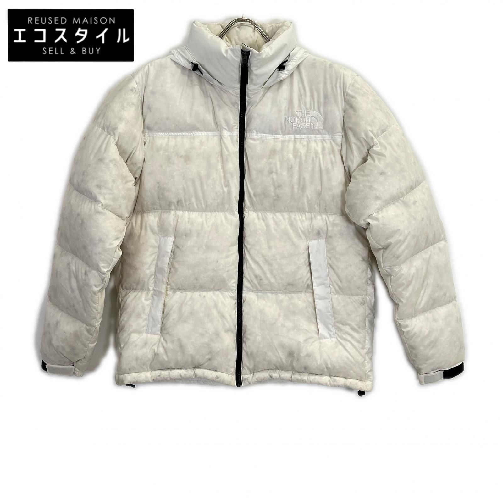 THE NORTH FACE　ノースフェイス　ND92236 ヌプシ ホワイト ダウンジャケット　L