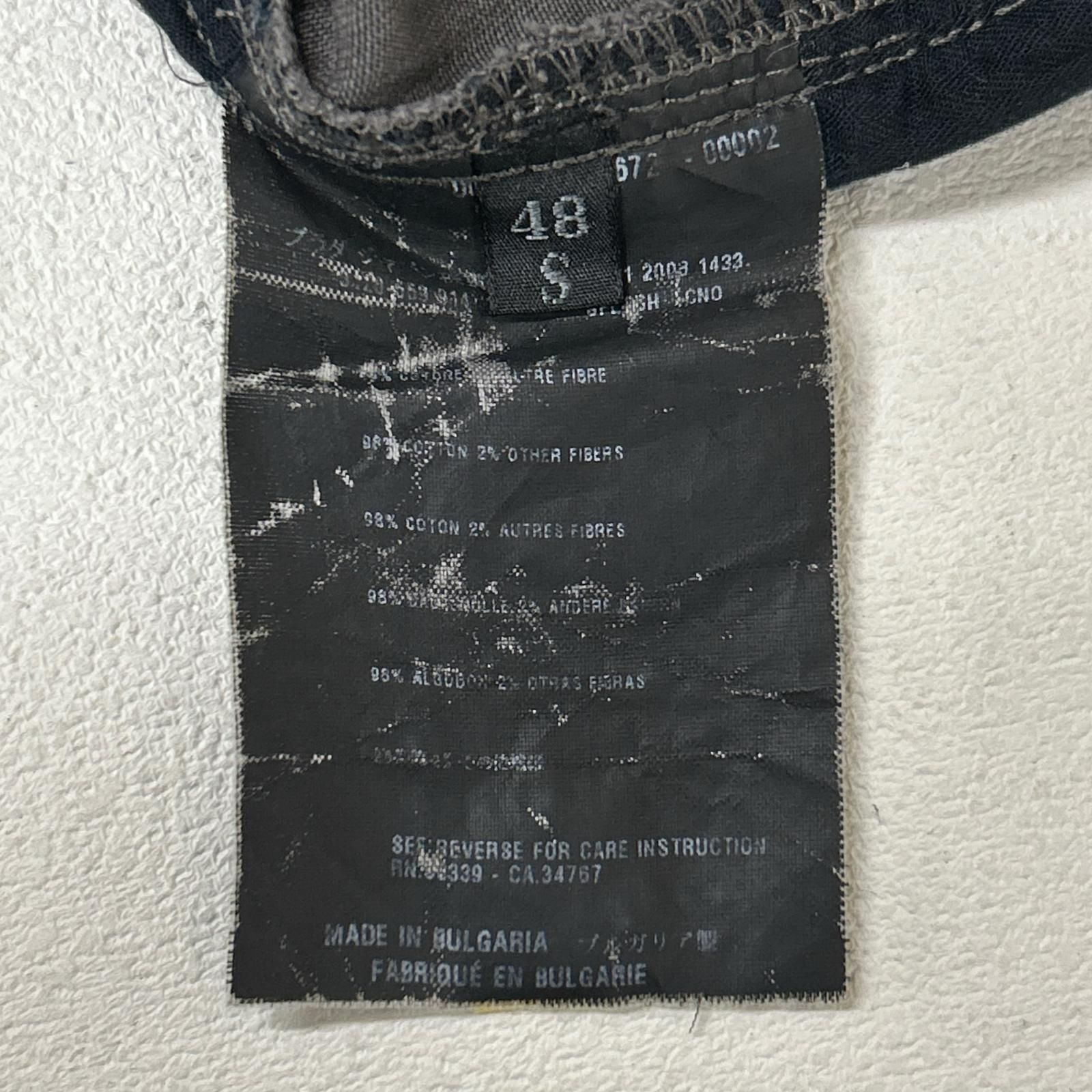 PRADA SPORT プラダスポーツ グレー コットン チノパン ストレートパンツ 48 PRADA SPORT プラダスポーツ グレー コットン チノパン ストレートパンツ 48