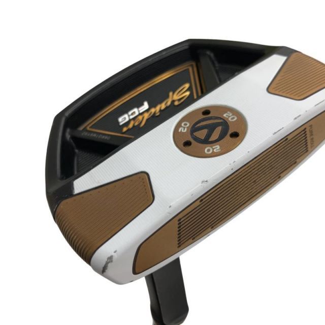【中古】 テーラーメイド Spider FCG BLACK/WHITE スモールスラント 34インチ パター PT KBS CT TOUR BLACK (フレックスその他) メンズ 男性用 右利き 右用 Cランク ゴルフクラブ 10,666円