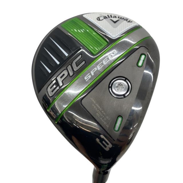 【中古】 キャロウェイ EPIC SPEED 3W フェアウェイウッド FW リシャフト (フレックスその他) メンズ 男性用 右利き 右用 Cランク ゴルフクラブ
