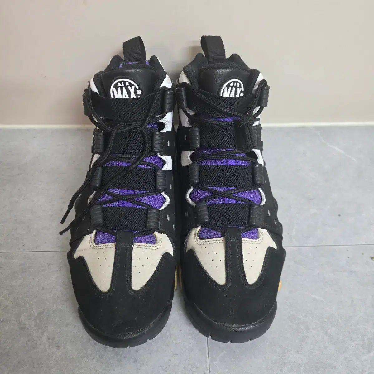 265 NIKE チャールズ・バークレー AIR MAX CB 94 ブラック パープル 10,216円