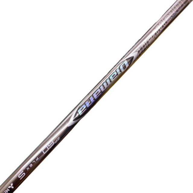 【中古】 テーラーメイドスリーブ付き(Qi4D系) 三菱ケミカル(レイヨン)ドライバー用 シャフト Diamana ZF60 (フレックスS)Bランク ゴルフクラブ