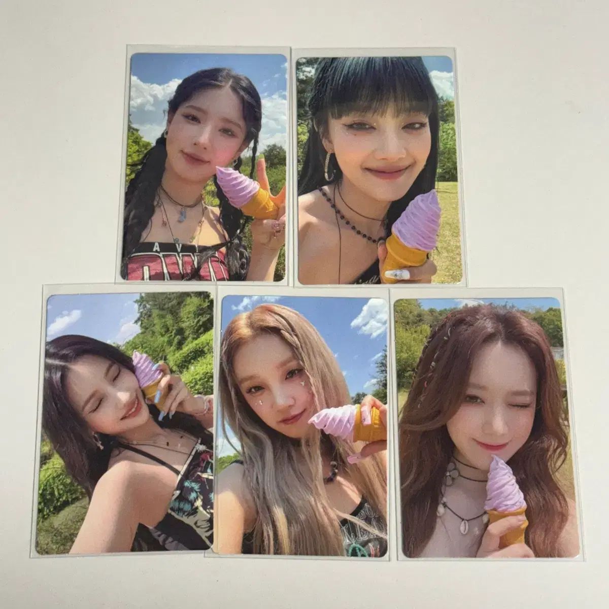 レディース 아이들 コンサート ネバーランドゾーン トレカ 1日目 セット まとめ
