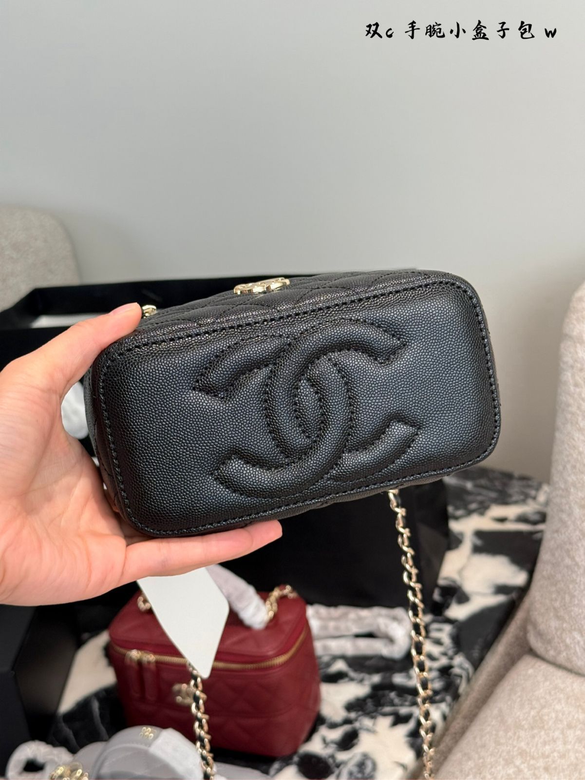 【今日特価】CHANEL 25C シャネル 25C ハンドル ボックス バッグ 化粧バッグ-WTO輸入2